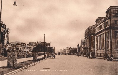 Avenida Central, Calcuta, c. 1900 de Unbekannt