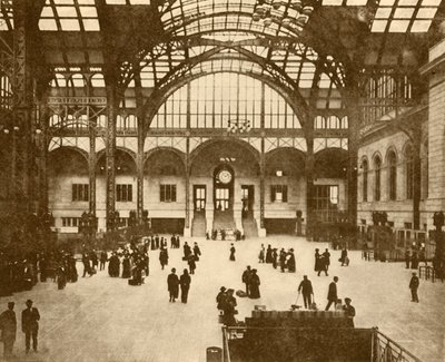 Sala Central, Estación de Pensilvania, Compañía de Ferrocarriles de Pensilvania de Unbekannt