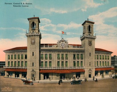 Estación Central de Ferrocarril, La Habana, Cuba, c1920 de Unbekannt