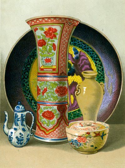 Arte cerámico, porcelana china y japonesa de Unbekannt