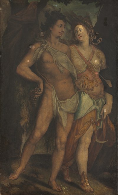 Ceres y Baco, 1600s de Unbekannt