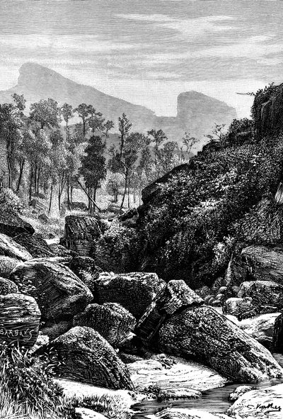 Ceilán Sri Lanka, 1895 de Unbekannt