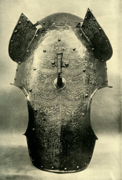 Chamfron perteneciente a Alof de Wignacourt, finales del siglo XVI, 1908 de Unbekannt