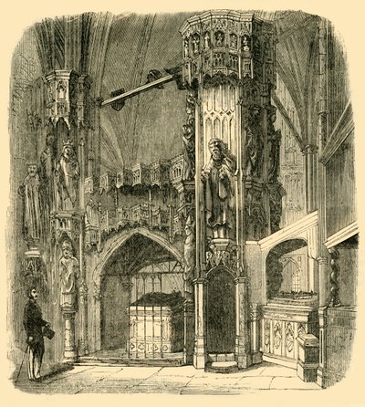 Capilla de Enrique V, 1881 de Unbekannt
