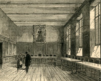 Capilla de la Escuela de Comerciantes Sastres, c1872 de Unbekannt