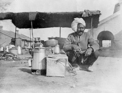 Char-wallah, Howshera, 1917 de Unbekannt