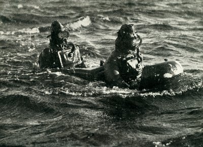 Torpedo tripulado Chariot, Segunda Guerra Mundial, 1945 de Unbekannt