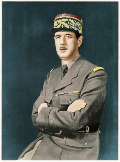 Charles André Joseph Marie De Gaulle, 1940 de Unbekannt