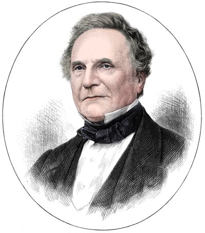 Charles Babbage, matemático inglés y pionero de la computación de Unbekannt