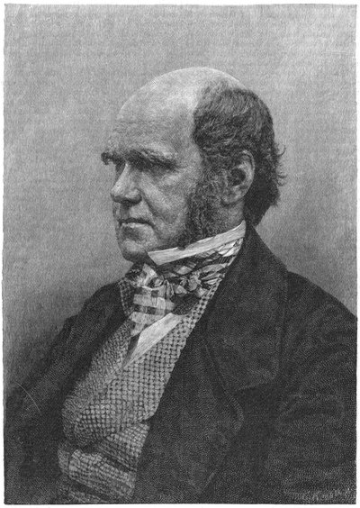 Charles Darwin, naturalista inglés, 1884 de Unbekannt