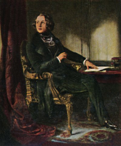 Charles Dickens 1812-1870 - Pintura de Maclise, 1934 de Unbekannt