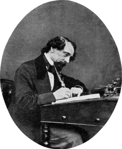 Charles Dickens, novelista británico, siglo XIX de Unbekannt