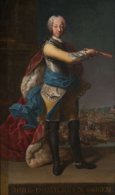 Carlos Manuel III, duque de Saboya y rey de Cerdeña de Unbekannt