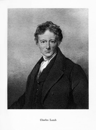Charles Lamb, ensayista inglés, siglo XIX de Unbekannt