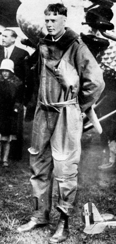 Charles Lindburgh, aviador récord, 1927 de Unbekannt
