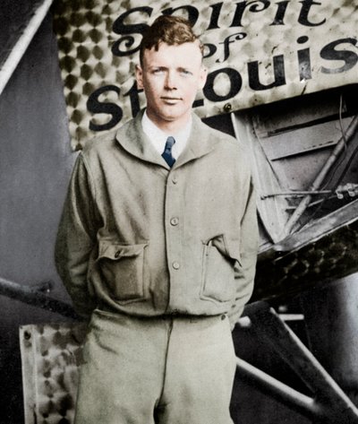 Charles Lindbergh, aviador récord, 1927 de Unbekannt
