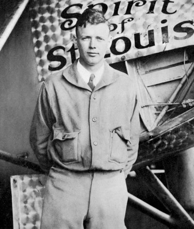 Charles Lindburgh, aviador récord, 1927 de Unbekannt
