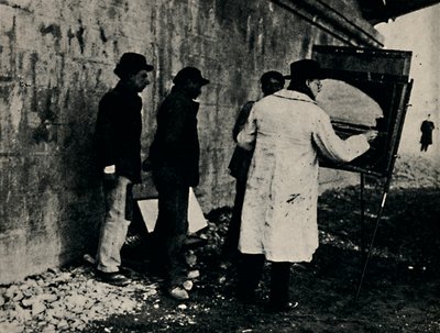 Charles Morin, pintor de paisajes, c1945 de Unbekannt