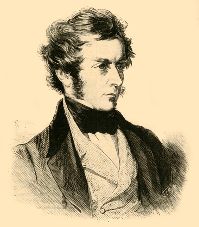 Charles Pelham Villiers, político británico y Presidente de la Junta de la Ley de Pobres, c. 1844 c. 1890 de Unbekannt