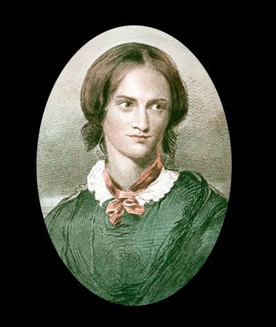 Charlotte Bronte, novelista inglesa, mediados del siglo XIX de Unbekannt