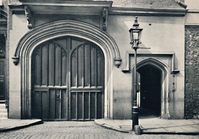 Cartuja. Exterior de la Puerta de Entrada, 1925 de Unbekannt
