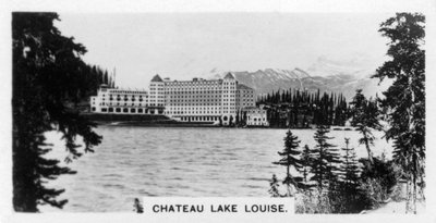 Chateau Lake Louise, Alberta, Canadá, c1920s de Unbekannt