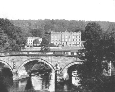 Casa Chatsworth, Derbyshire, 1894 de Unbekannt