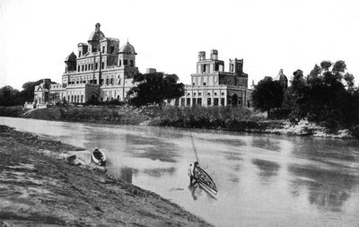 Palacio Chattar Manzil, Lucknow, India, siglo XX de Unbekannt