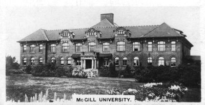 Edificio de Química, Universidad McGill, Montreal, Canadá, c1920s de Unbekannt