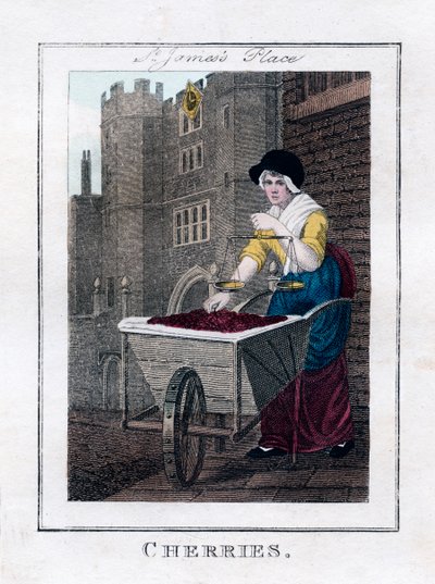 Cerezas, Palacio de St. James, Londres, 1805 de Unbekannt