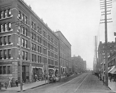 Calle Cherry, Seattle, Washington, EE.UU., c1900 de Unbekannt