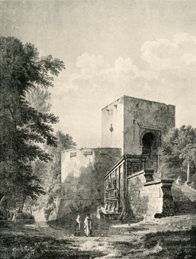 Puerta principal de la Alhambra, siglo XIX, 1907 de Unbekannt
