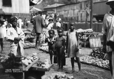Niños, Sierra Leona de Unbekannt
