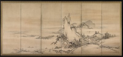 Paisaje chino, 1500s de Unbekannt