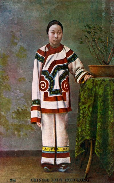 Mujer china, Hong Kong, siglo XX de Unbekannt