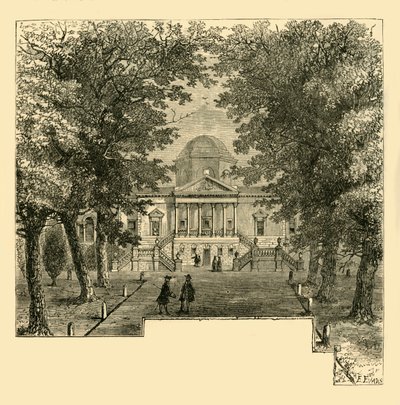 Casa Chiswick, en 1763, c. 1878 de Unbekannt