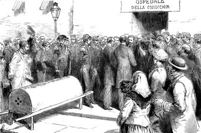 Epidemia de cólera en Nápoles de Unbekannt