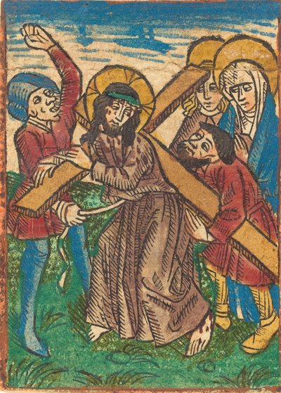 Cristo llevando la cruz, c. 1490 de Unbekannt