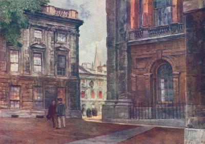 Iglesia de Cristo - Patio de Peckwater, 1906 de Unbekannt