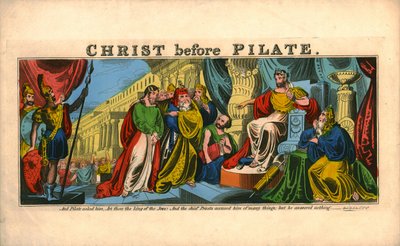 Cristo ante Pilato de Unbekannt