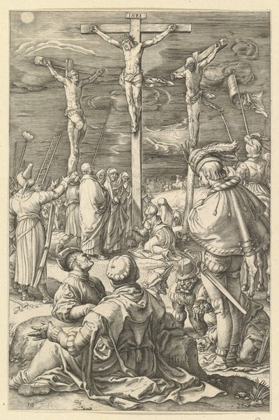 Cristo en la cruz, de La Pasión de Cristo de Unbekannt