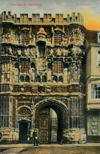 Puerta de Christchurch, Canterbury, finales del siglo XIX-principios del siglo XX de Unbekannt