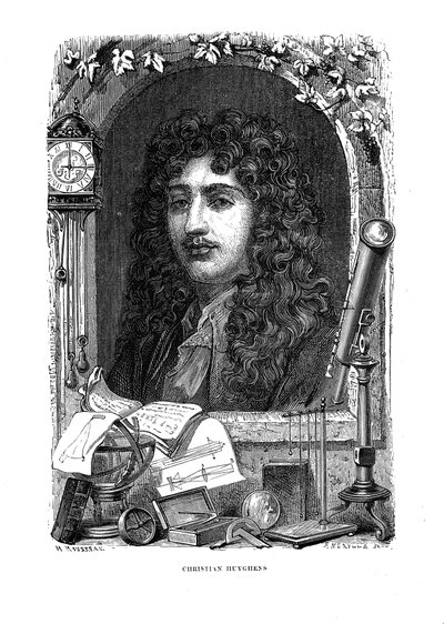 Christiaan Huygens 1629-1695, físico, matemático y astrónomo neerlandés, c1870 de Unbekannt
