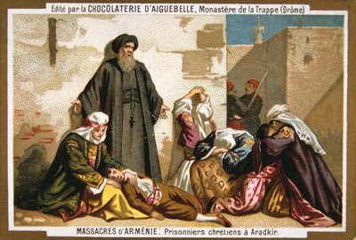Prisioneros cristianos en Aradkir, 1895 de Unbekannt