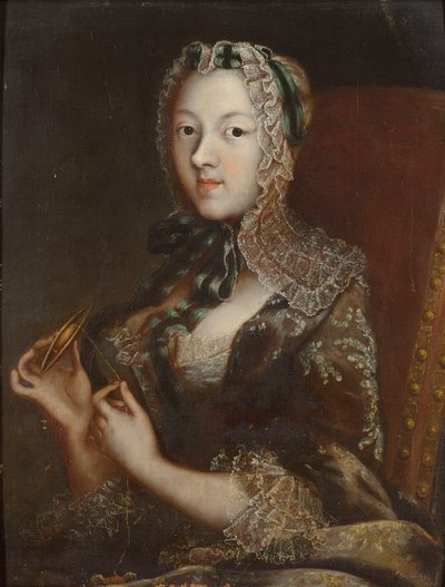 Christine Henriette de Hesse-Rotenburg 1717-1778, Princesa de Carignan, siglo XVIII de Unbekannt