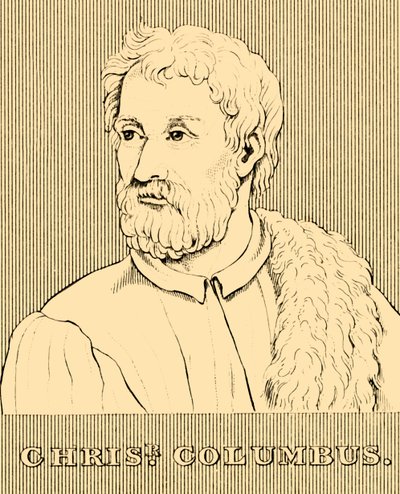 Cristóbal Colón, 1451-1506, 1830 de Unbekannt