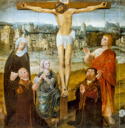 La Pasión de Cristo, detalle del retablo de San Antonio, siglo XVI de Unbekannt