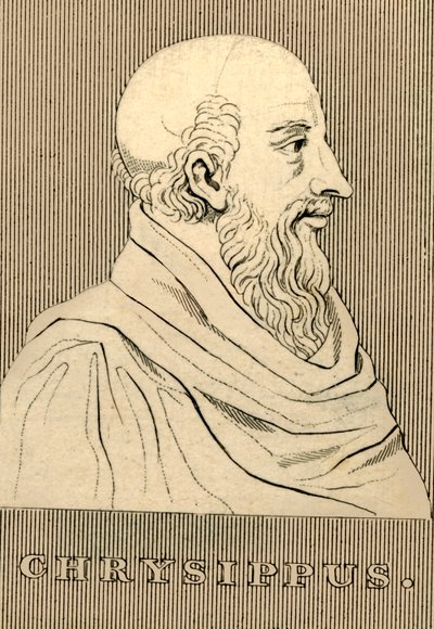 Crisipo, c. 279-206 a.C., 1830 de Unbekannt