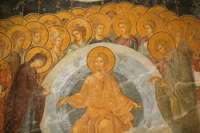 Iglesia de San Salvador de Chora. Juicio Final, Estambul, Turquía de Unbekannt