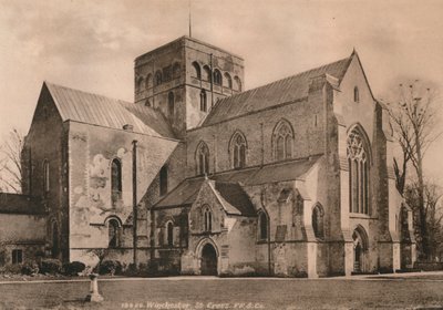 Iglesia del Hospital de St Cross, Winchester, Hampshire, principios del siglo XX de Unbekannt